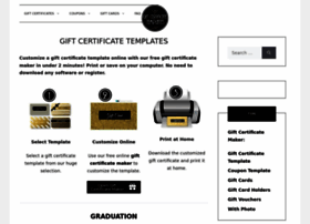 101giftcertificatetemplates.com