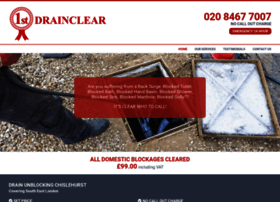 1stdrainclear.co.uk