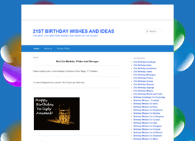 21stbirthdaywishes.net