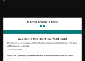 39thstreetchurchofchrist.org