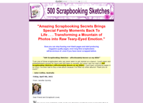 500scrapbookingsketches.com