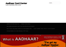 aadhaarcardcenter.com