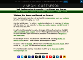 aaron-gustafson.com