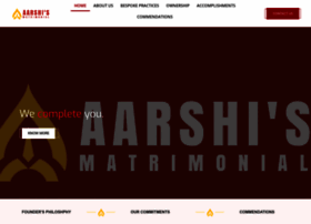 aarshimatrimonialsolutions.com