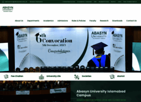 abasynisb.edu.pk