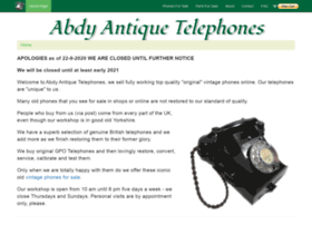 abdyantiquetelephones.co.uk
