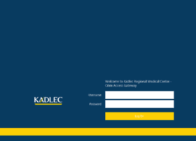 access.kadlec.org