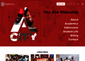 acity.edu.gh