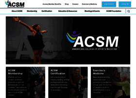 acsm.org