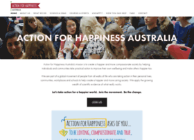 actionforhappinessaustralia.org