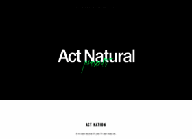 actnaturalpresents.com