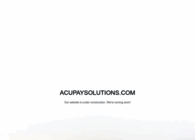 acupaysolutions.com
