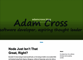 adamcross.blog