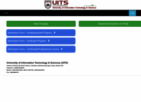 admission.uits.edu.bd