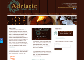 adriaticrestaurantandbar.com