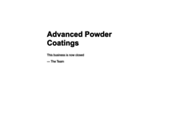 advancedpowdercoatings.co.uk