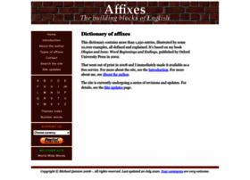 affixes.org