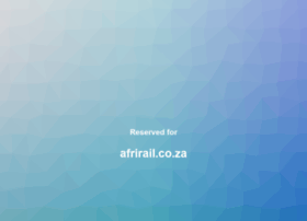 afrirail.co.za