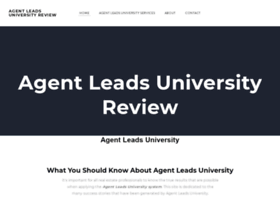 agentleadsuniversityreview.com