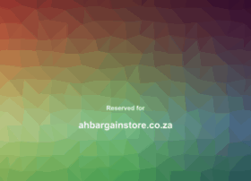 ahbargainstore.co.za