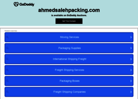 ahmedsalehpacking.com