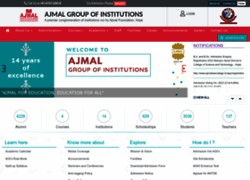 ajmalgroupofcolleges.org