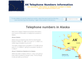 ak-telephonenumbers.info