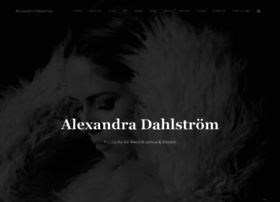 alexandra-dahlstrom.net