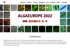 algaeurope.org