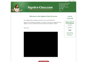 algebra-class-ecourse.com
