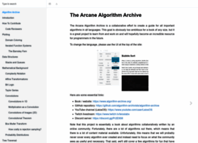 algorithm-archive.org