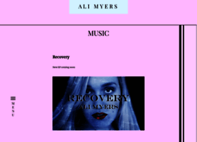 alimyersmusic.com