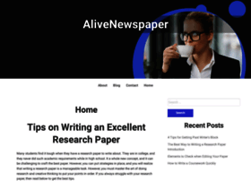 alivenewspaper.com