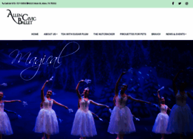 allencivicballet.org