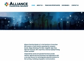 alliancefranchisebrands.com