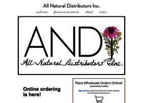 allnaturaldistributorsinc.com