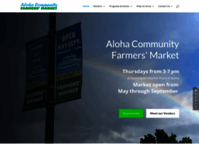 alohacommunityfarmersmarket.org