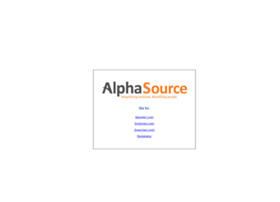 alphasource.alphastaff.com