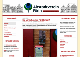 altstadtverein-fuerth.de