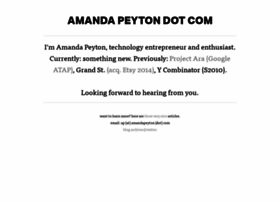 amandapeyton.com