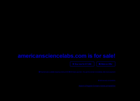 americansciencelabs.com