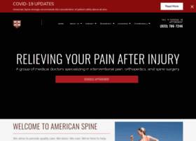 americanspinegroup.com