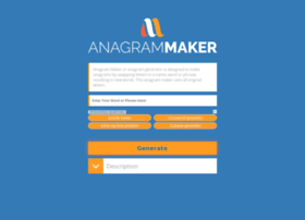 anagrammaker.online
