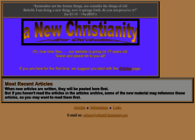 anewchristianity.org