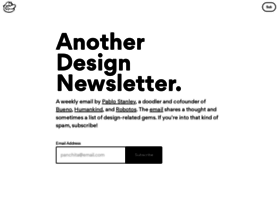 anotherdesignnewsletter.com