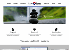 anwaltssoftware-lawfirm.de