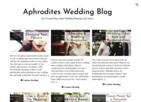 aphroditesweddingblog.com