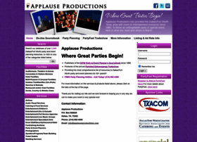 applauseproductions.com