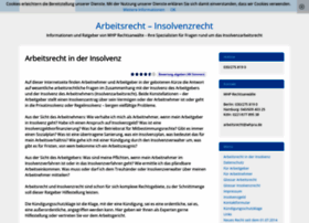 arbeitsrecht-insolvenzrecht.de