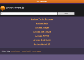 archos-forum.de